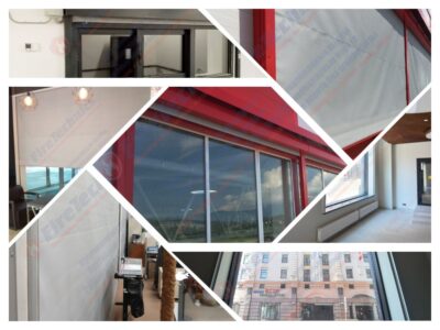 Противопожарные шторы FireTechnics на оконные проемы